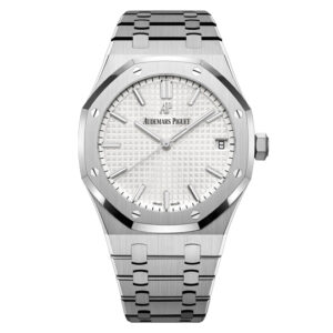 Audemars Piguet Royal Oak 15500 Super Clone Swiss Replica Watch | Exact 1:1 Swiss Clone Movement | White Dial
