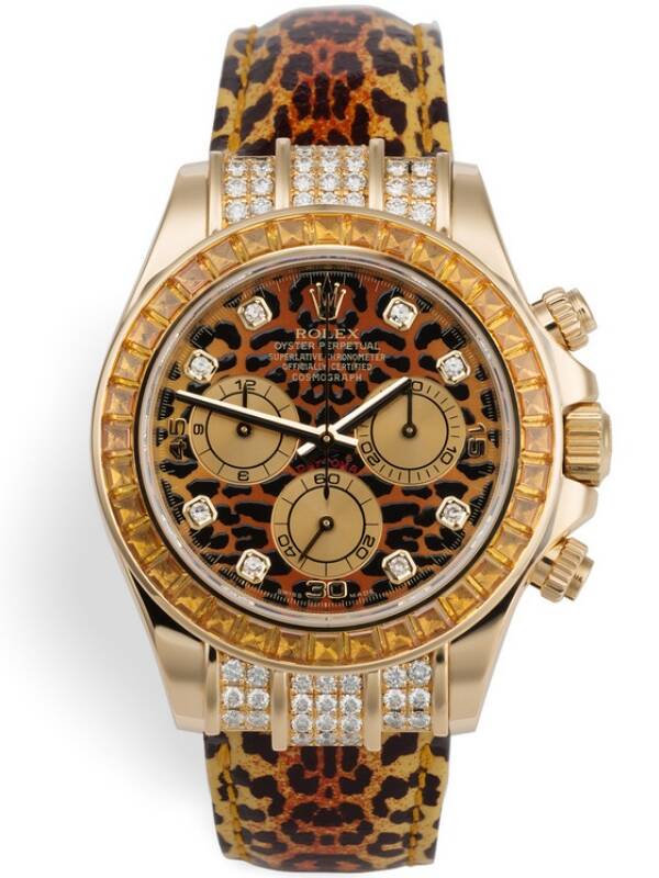 rolex daytona leopard swiss replica watch